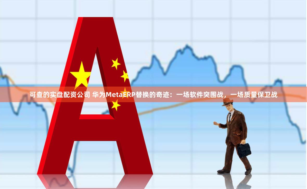 可查的实盘配资公司 华为MetaERP替换的奇迹：一场软件突围战，一场质量保卫战