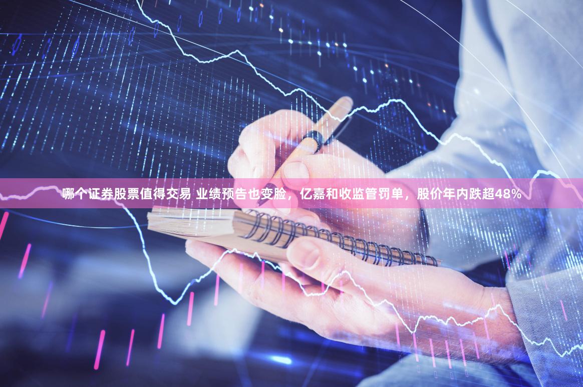 哪个证券股票值得交易 业绩预告也变脸，亿嘉和收监管罚单，股价年内跌超48%